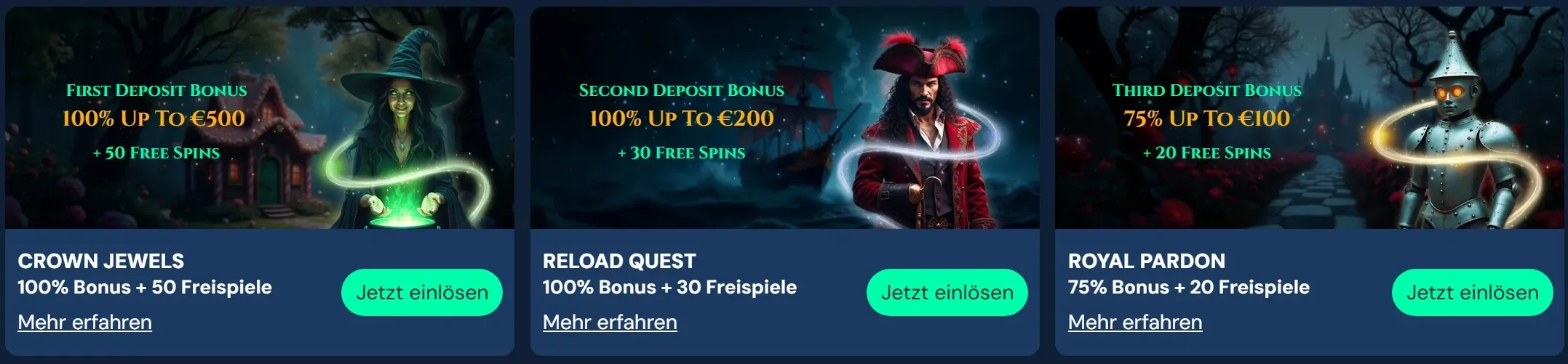 Boni und Promotionen