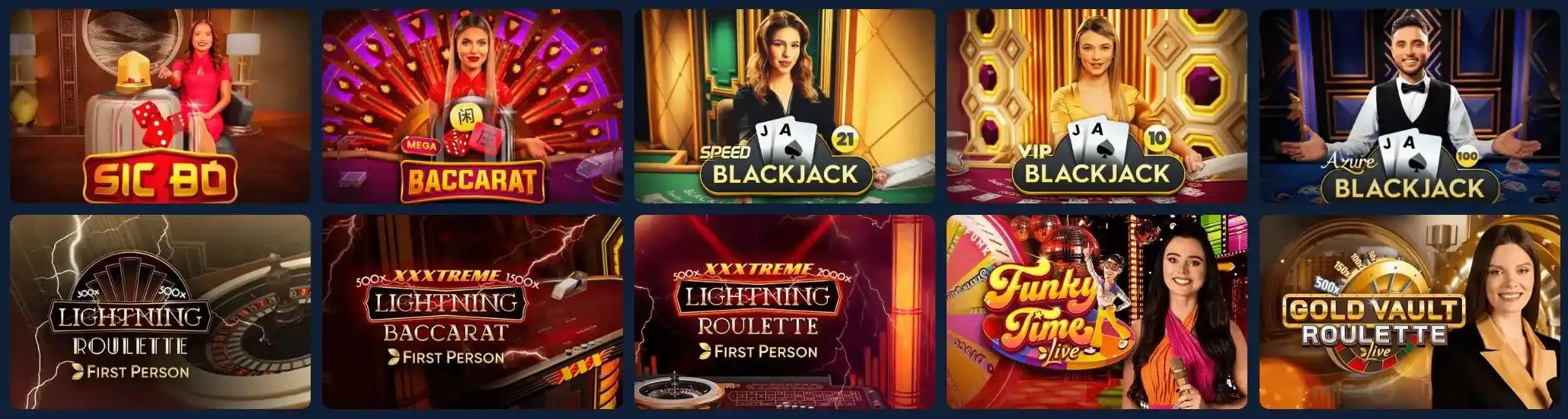 Live-Casino-Bereich